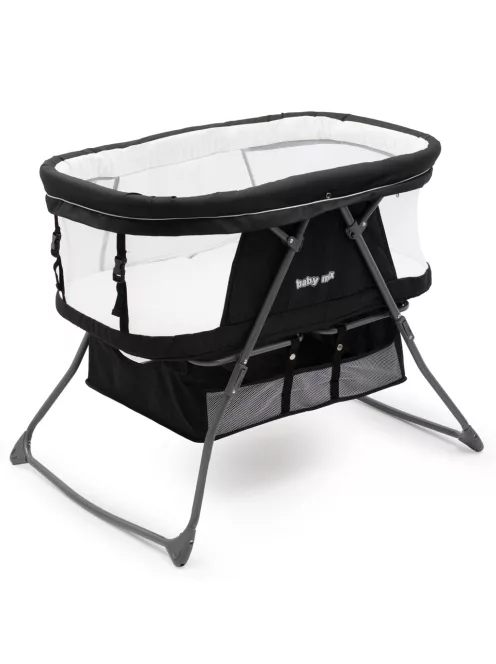 Összecsukható bölcsőágy DreamyNest Baby Mix fekete