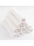 Pamut tetra pelenka New Baby STANDARD 70 x 80 cm 10 db fehér