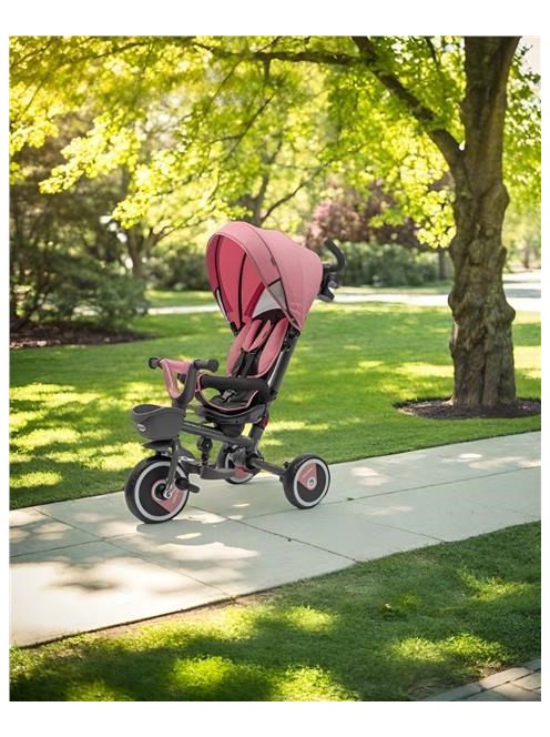 Gyerek tricikli Baby Mix 5az1-ben RELAX 365° rózsaszín