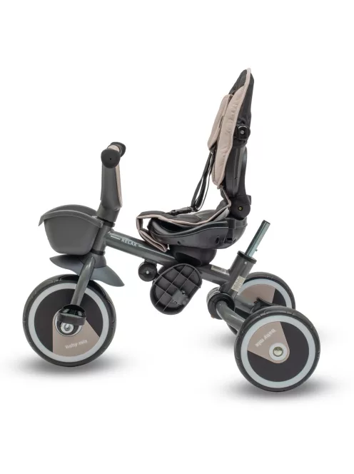 Baby Mix 5in1 RELAX 365° háromkerekű bézs színben