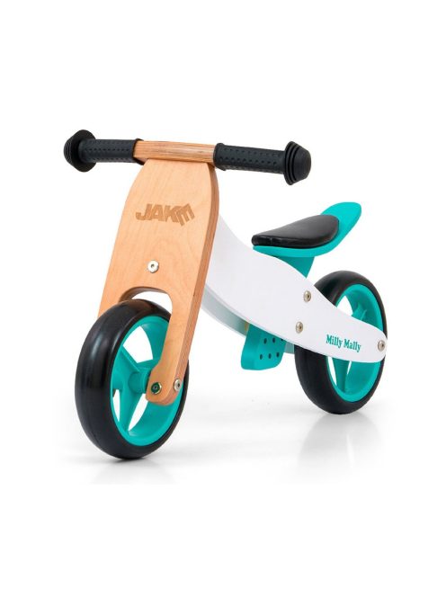 Gyerek multifunkciós fa futóbicikli Milly Mally Jake Classic Mint
