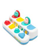 Interaktív játék - Felugró ablakok állatokkal Peekaboo Baby Mix