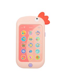 Oktatási játéktelefon Baby Mix rózsaszín