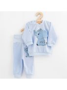Baba együttes póló és szabadidő nadrág New Baby Happy Elephant blue