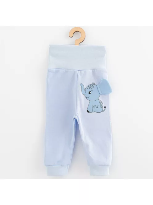 Baba együttes póló és szabadidő nadrág New Baby Happy Elephant blue