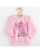 Baba együttes póló és szabadidő nadrág New Baby Happy Elephant pink