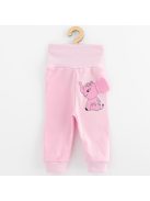 Baba együttes póló és szabadidő nadrág New Baby Happy Elephant pink