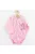 Baba teljes hosszában patentos hosszú ujjú body New Baby Happy Elephant pink