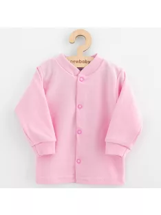 Baba pamut kabátka New Baby Happy Elephante pink