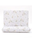 Pamut szett a kiságyba töltöttél New Baby Libák 90x120 cm