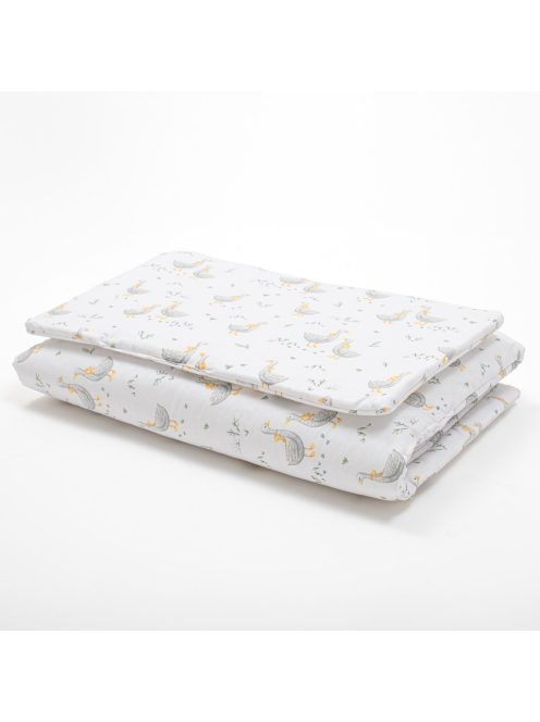 Pamut szett a kiságyba töltöttél New Baby Libák 90x120 cm