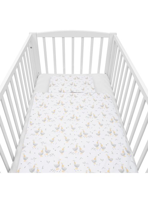 Pamut szett a kiságyba töltöttél New Baby Libák 90x120 cm
