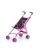 Játék golf babakocsi babáknak Milly Mally Julia Prestige Black