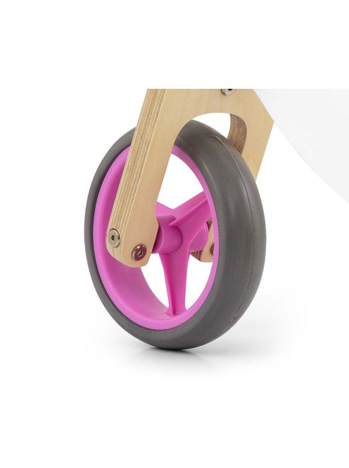 Gyerek multifunkciós fa futóbicikli Milly Mally Jake Classic Pink