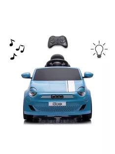 Elektromos autó Milly Mally Fiat 500e kék