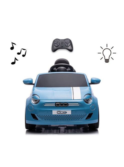 Elektromos autó Milly Mally Fiat 500e kék