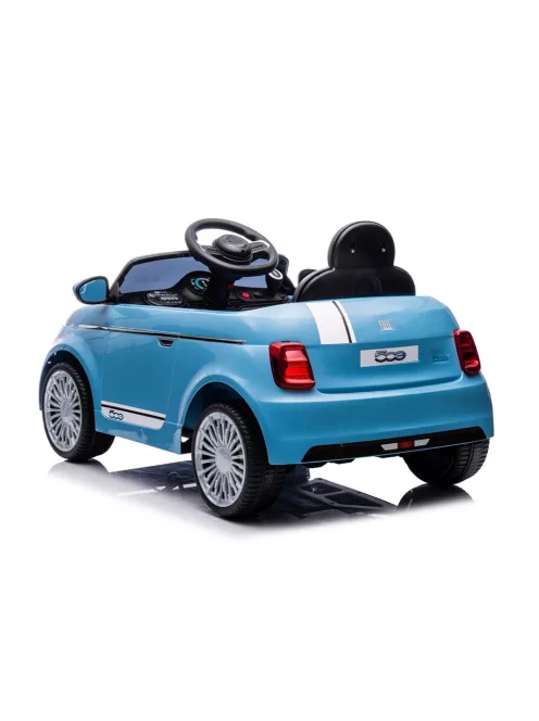 Elektromos autó Milly Mally Fiat 500e kék