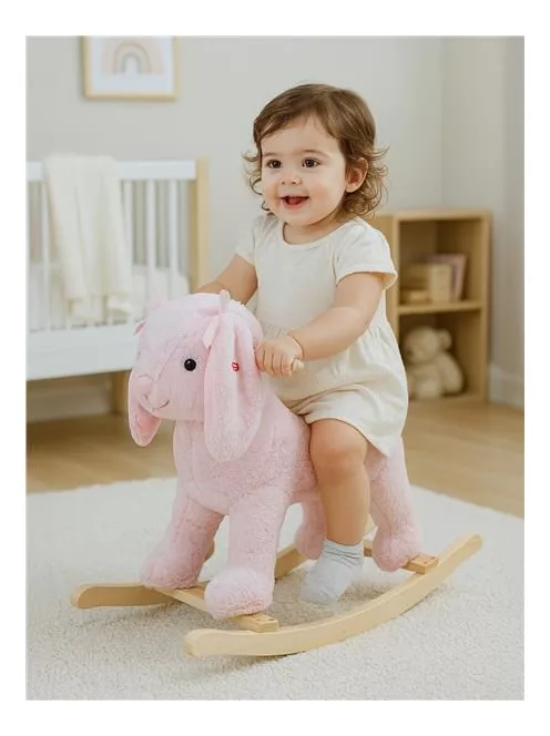 Nyuszis hintajáték dallammal Baby Mix