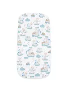 Pamut babakocsihoz való lepedő pamut New Baby  Sárkány 35x75cm