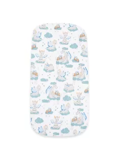   Pamut babakocsihoz való lepedő pamut New Baby  Sárkány 35x75cm
