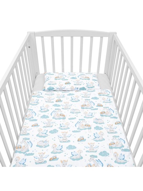 2-részes ágyneműhuzat New Baby Sárkány 90/120 cm