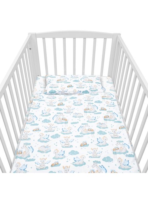 2-részes ágyneműhuzat New Baby Sárkány 90/120 cm