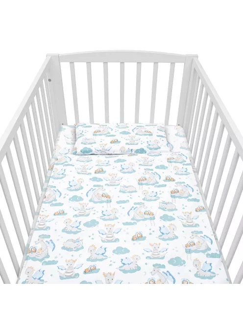 2-részes ágyneműhuzat New Baby Sárkány 90/120 cm