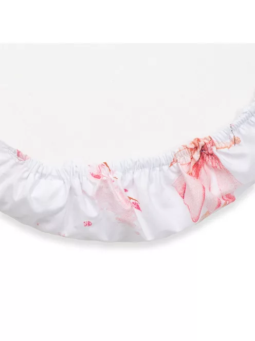 Pamut babakocsihoz való lepedő pamut New Baby Tündér 35x75cm
