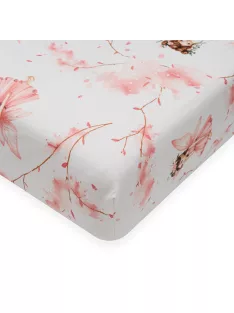   Pamut kiságyba való lepedő pamut New Baby Tündér 120x60 cm