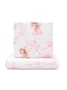 Kétoldalas együttes Velvet és pamut New Baby babakocsiba Tündér