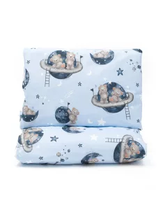   2-részes ágyneműhuzat New Baby Teddy bear in space 90/120 cm