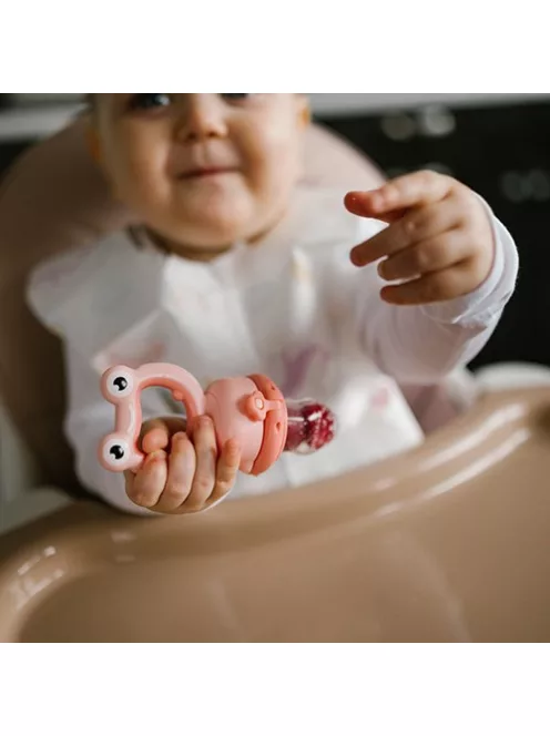 Etető rágóka Baby Ono FROG rózsaszín