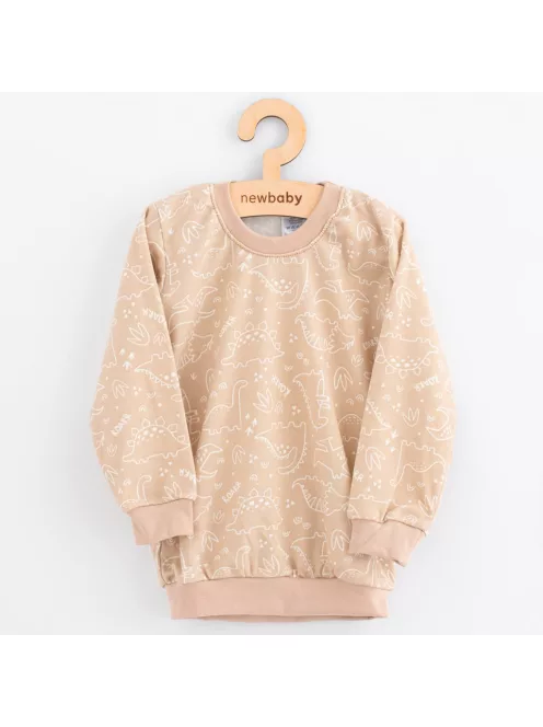 Gyermek pamut pizsama New Baby beige dino