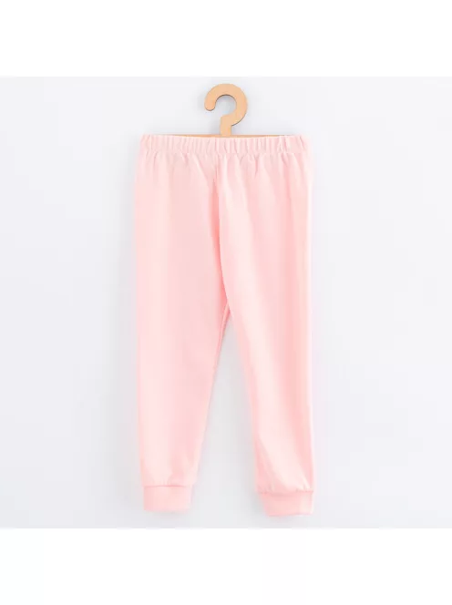 Gyermek pamut pizsama New Baby pink bear