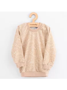 Gyermek pamut pizsama New Baby beige dino