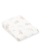Baba párna huzat- ék alakú New Baby BASIC fehér 30x37 cm bear beige