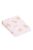 Baba párna huzat- ék alakú New Baby BASIC fehér 30x37 cm bear pink