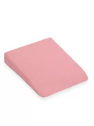 Muszelin Baba párna huzat- ék alakú New Baby STANDARD 30x37 cm pink