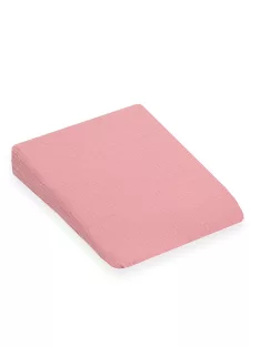  Muszelin Baba párna huzat- ék alakú New Baby STANDARD 30x37 cm pink