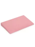 Muszelin Baba párna huzat- ék alakú New Baby STANDARD 59x37cm pink