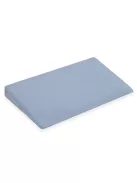 Muszelin Baba párna huzat- ék alakú New Baby STANDARD 59x37cm  blue