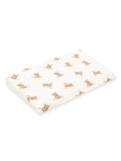 Muszelin Baba párna huzat- ék alakú New Baby STANDARD 30x37 cm bear
