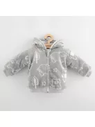 Baba bélelt Wellsoft téli kapucnis pulóver New Baby Winter times