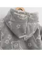 Baba bélelt Wellsoft téli kapucnis pulóver New Baby Winter times