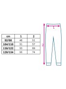 Gyermek melegítőnadrág leggings New Baby Kindergarten pink
