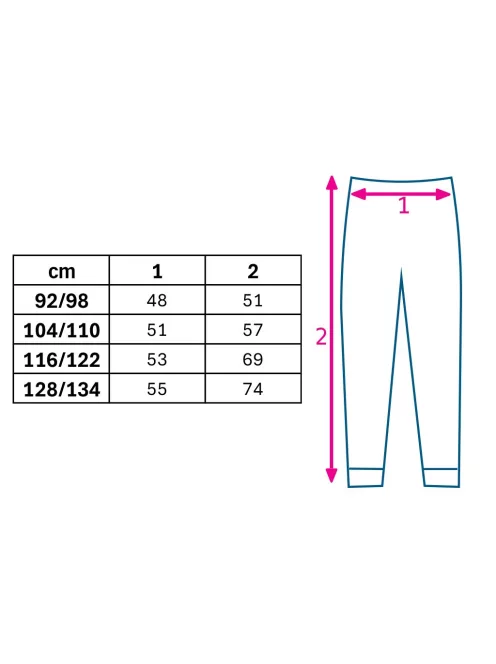 Gyermek melegítőnadrág leggings New Baby Kindergarten pink