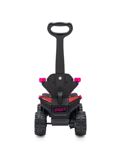 Baby Mix Ruggy elektromos futóbicikli vezetőrúddal rózsaszín