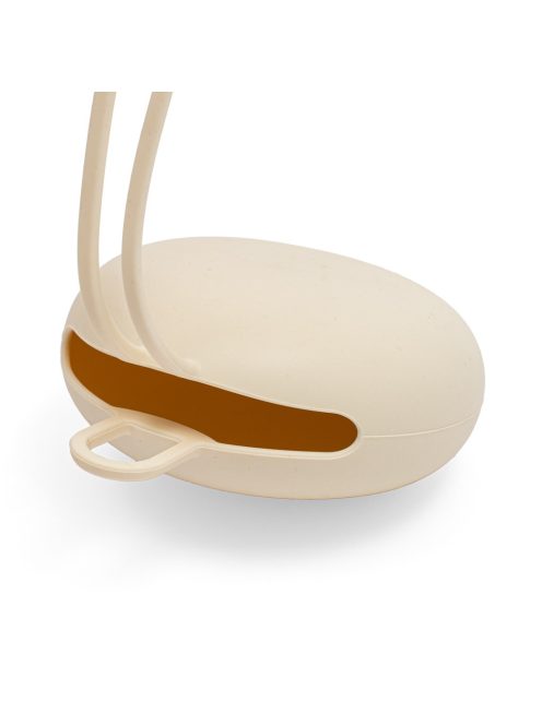 Szilikon cumitartó New Baby bézs színű