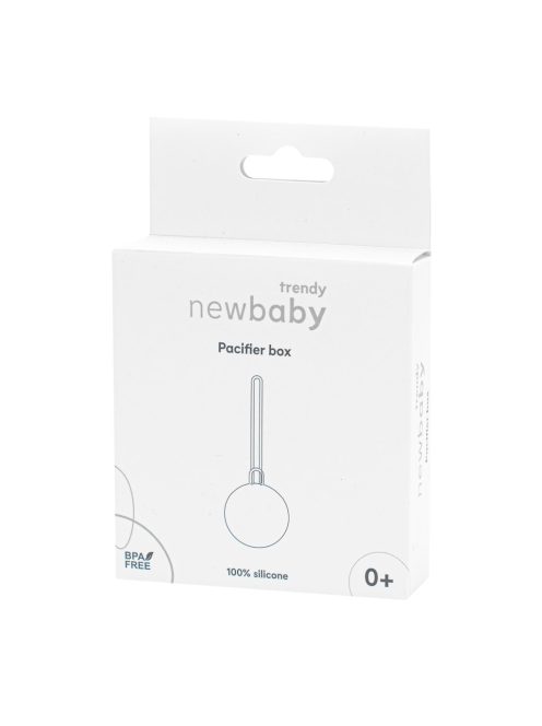 Szilikon cumitartó New Baby bézs színű