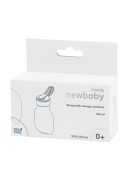 Szilikon anyatejes cumisüveg New Baby barna